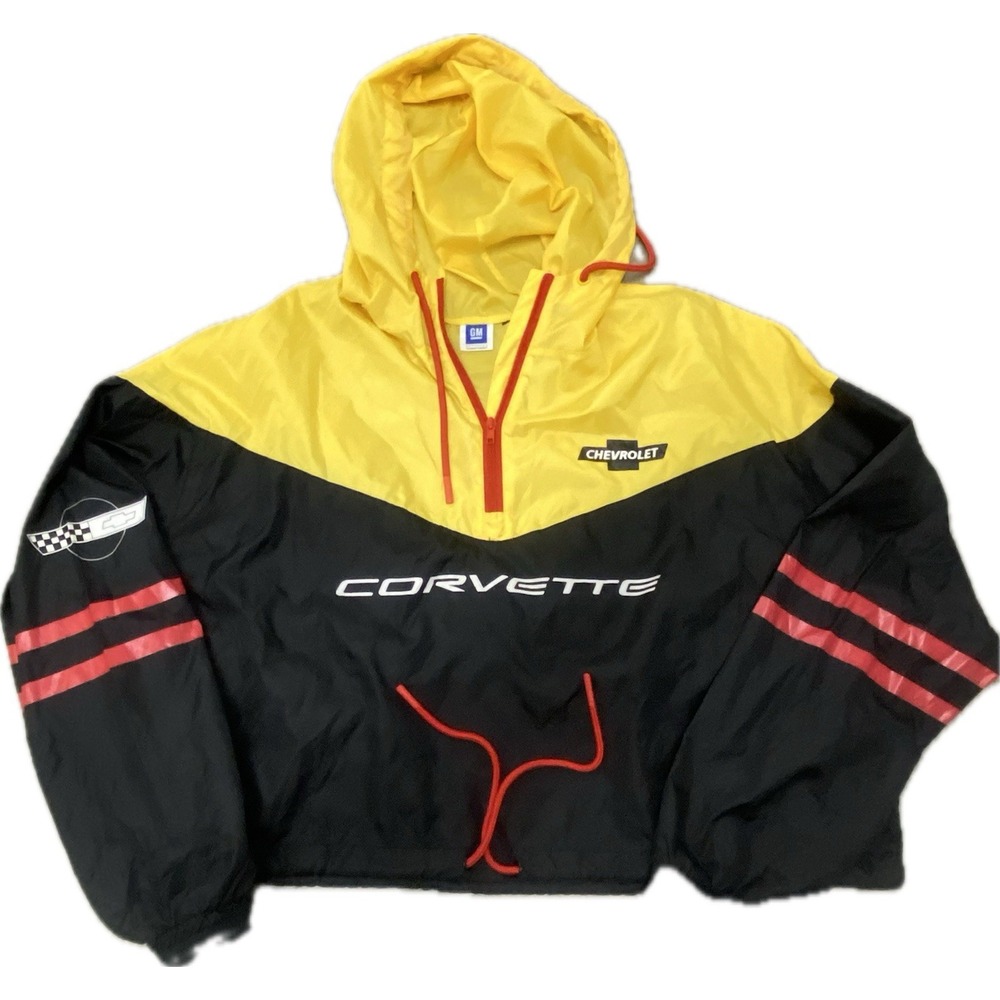 GM Corvette Hooded Rain Jacket. Small